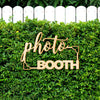 Photo Booth Wood Sign