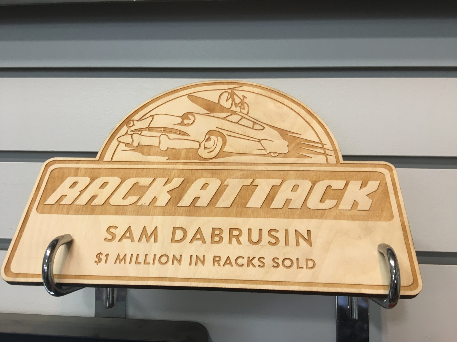 Rack Attack Plaque