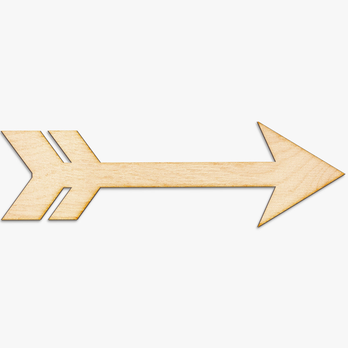 Cut Out Arrow Wood Sign