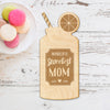 Sweet Tea Mom Engraved Wood Sign