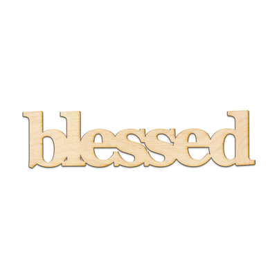 blessed Wood Sign
