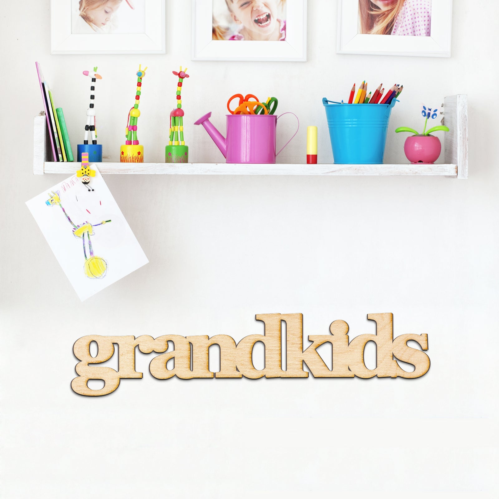grandkids Wood Sign
