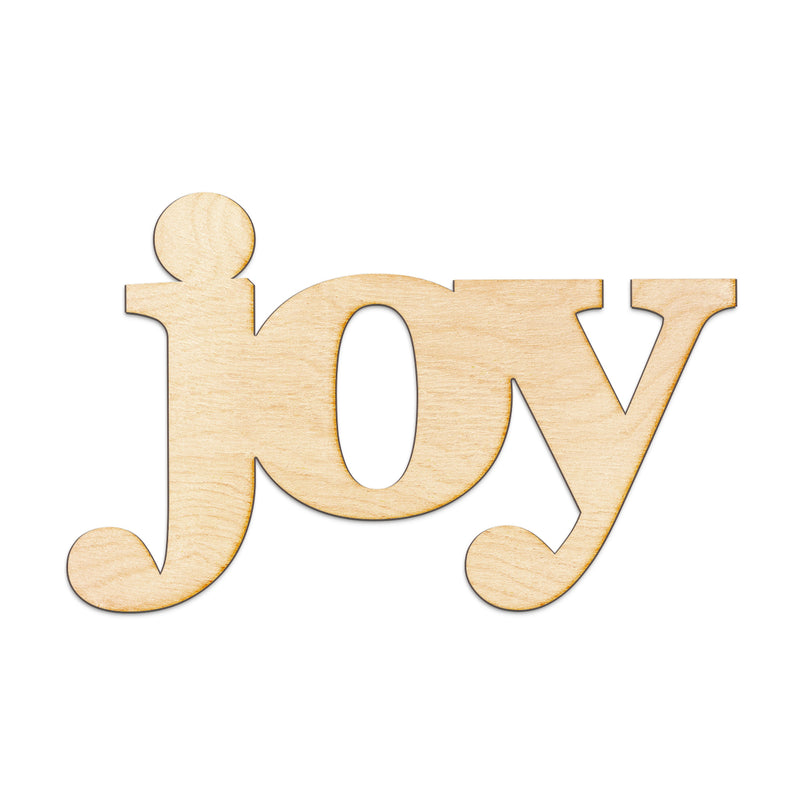 joy Wood Sign