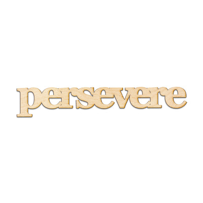 persevere Wood Sign