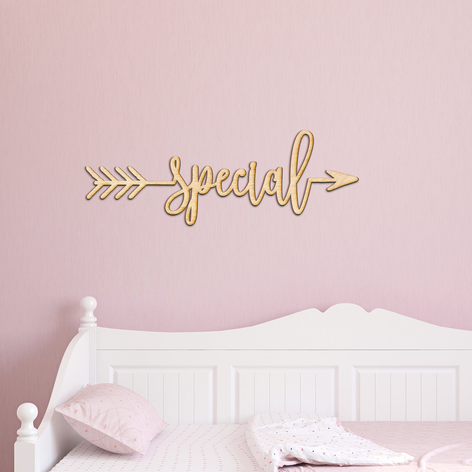 Special Arrow Wood Sign