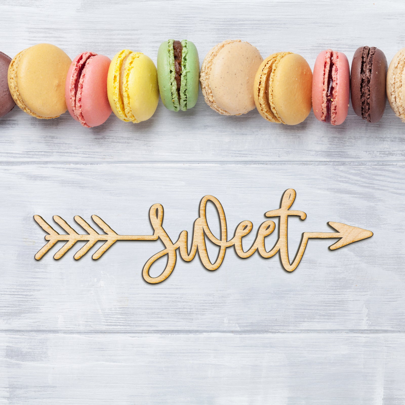 Sweet Arrow Wood Sign